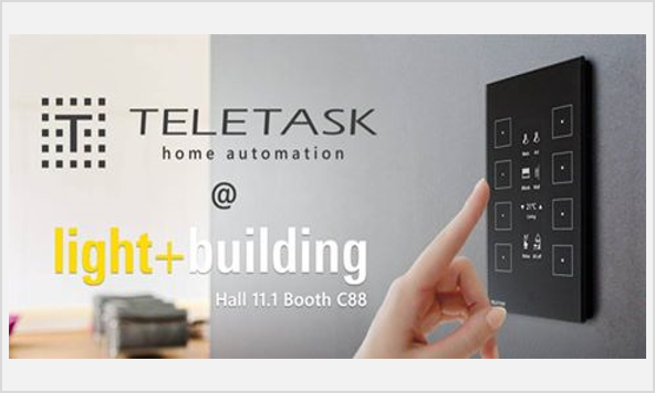 TELETASK на выставке Light+Building во Франкфурте